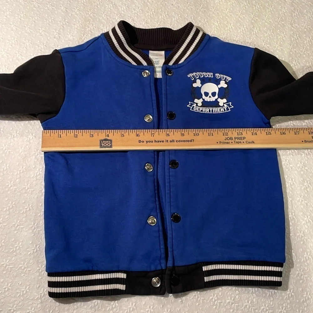Wonderkids Boys Bomber Jacket long sleeve Snap Close 5T